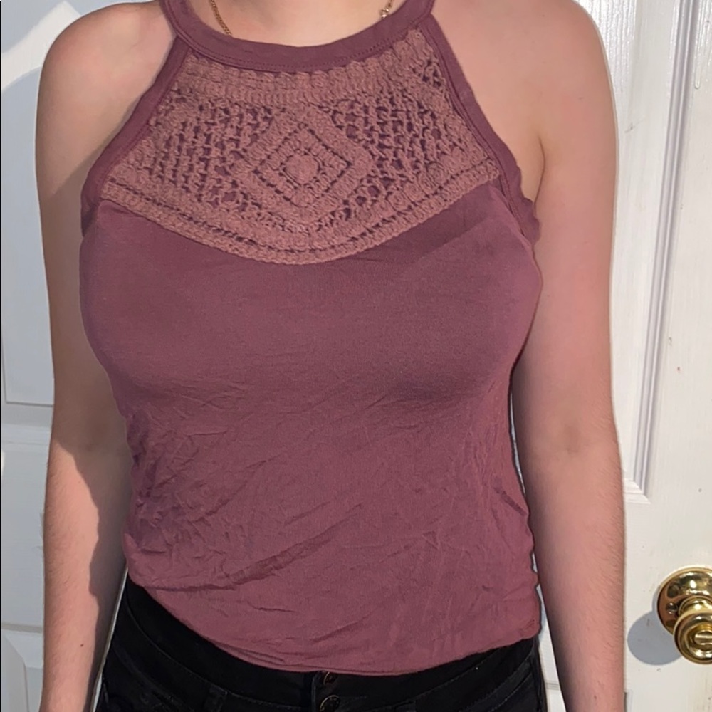 Mauve tank top